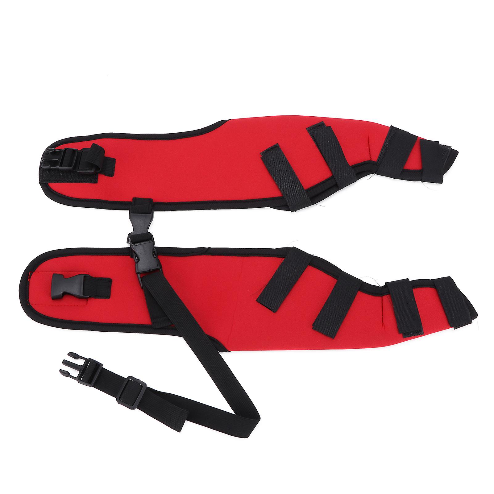 Dog Leg Braces Canine Hind Hock Wraps For Injury/sprain Protection/surgery Healing/arthritishj26 Red L