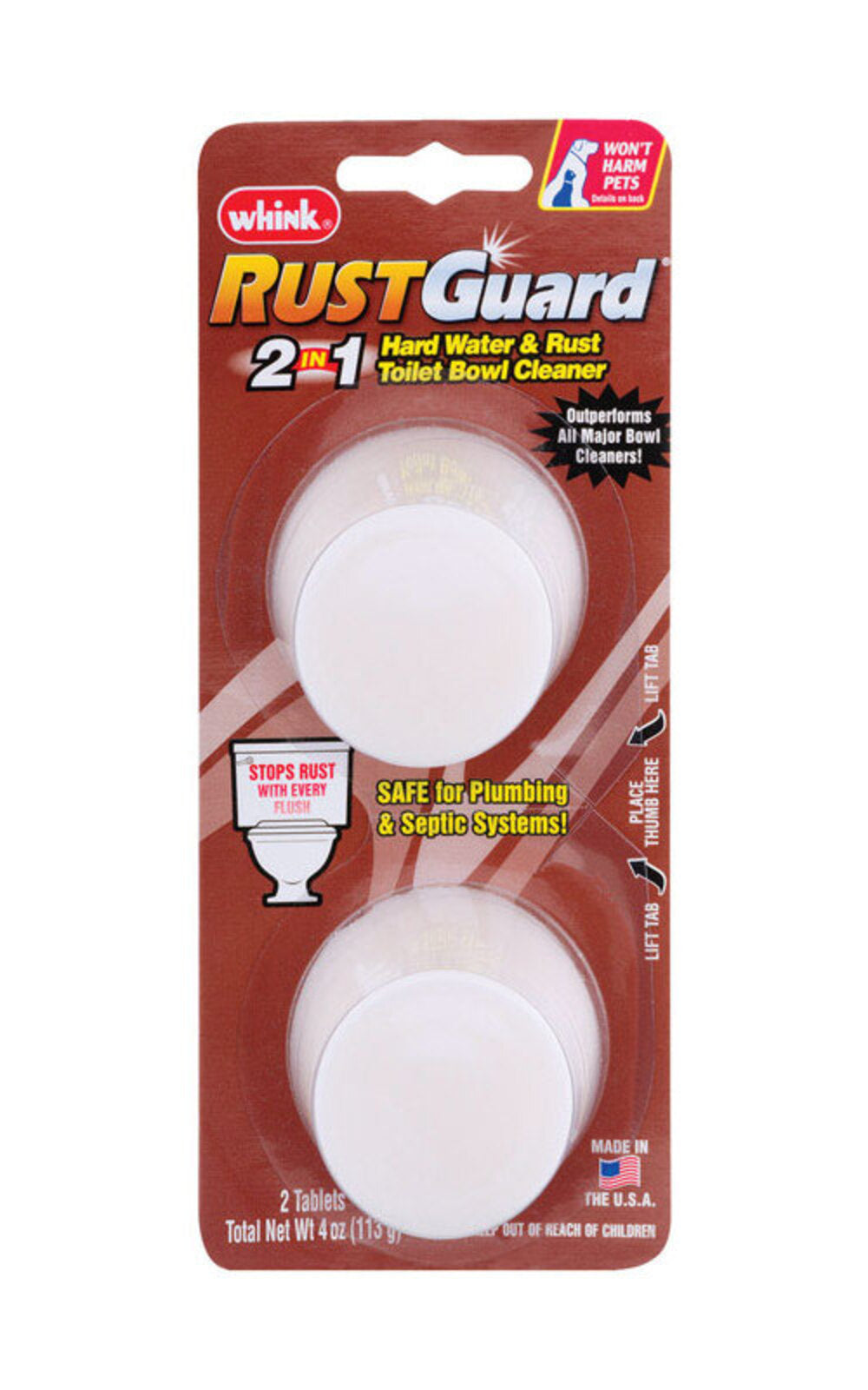 RUST GUARD BWL CLNR4OZ