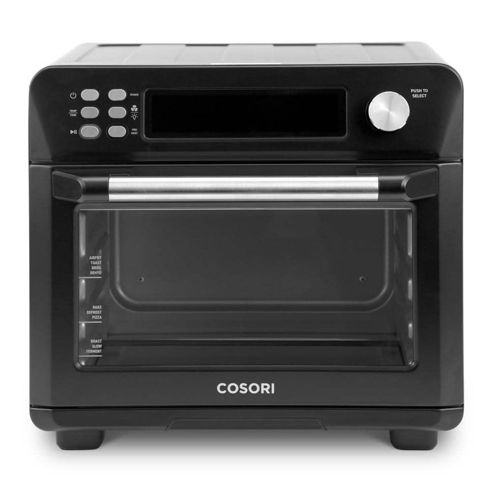 Cosori 25 in. L Black Smart Air Fryer Toaster Oven with Bonus Meat Thermometer KAAPAOCSSUS0015