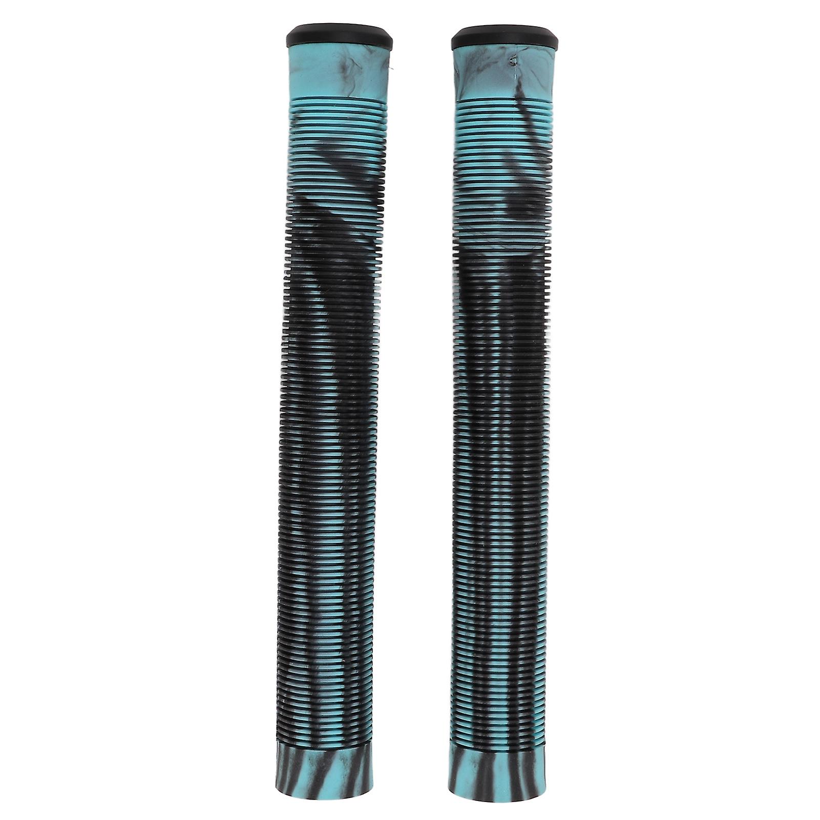 1 Pair 22cm Bicycle Handlebar Longneck Grips Mountain Bike Soft Tpe Rubber Anti Slip Handle Grips For Cycling