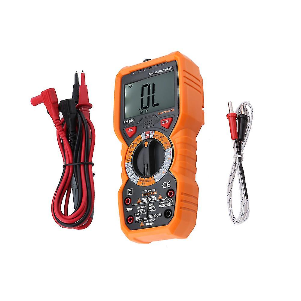 PEAKMETER PM18C Intelligent Digital Multimeter Voltage Resistance NCV Tester