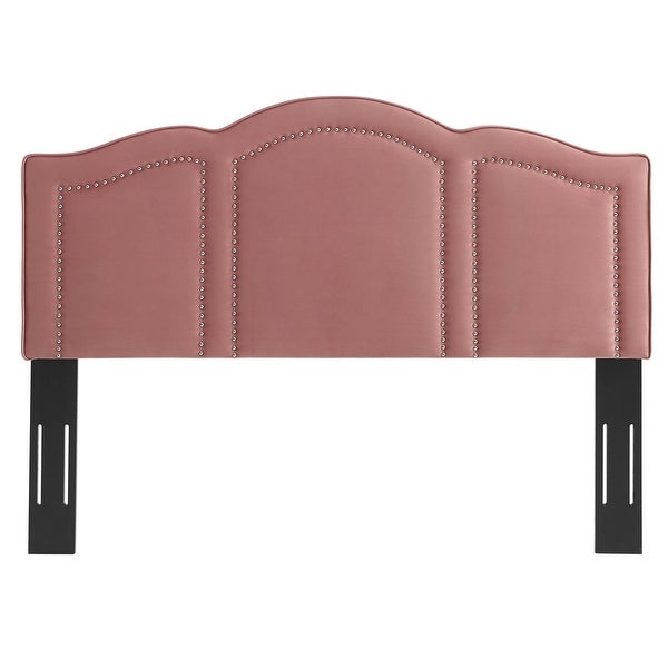 Cecilia King/California King Performance Velvet Headboard - - 33066603