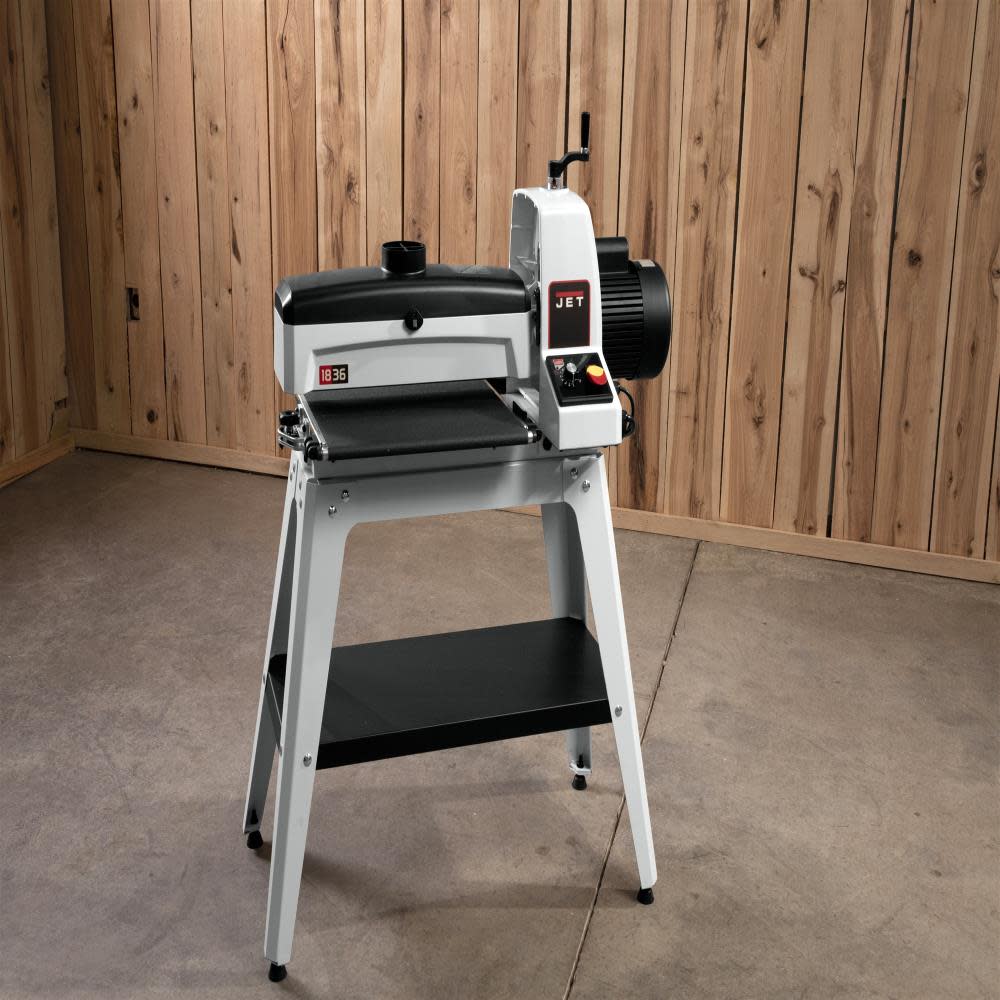 JWDS-1836 Drum Sander with Stand ;