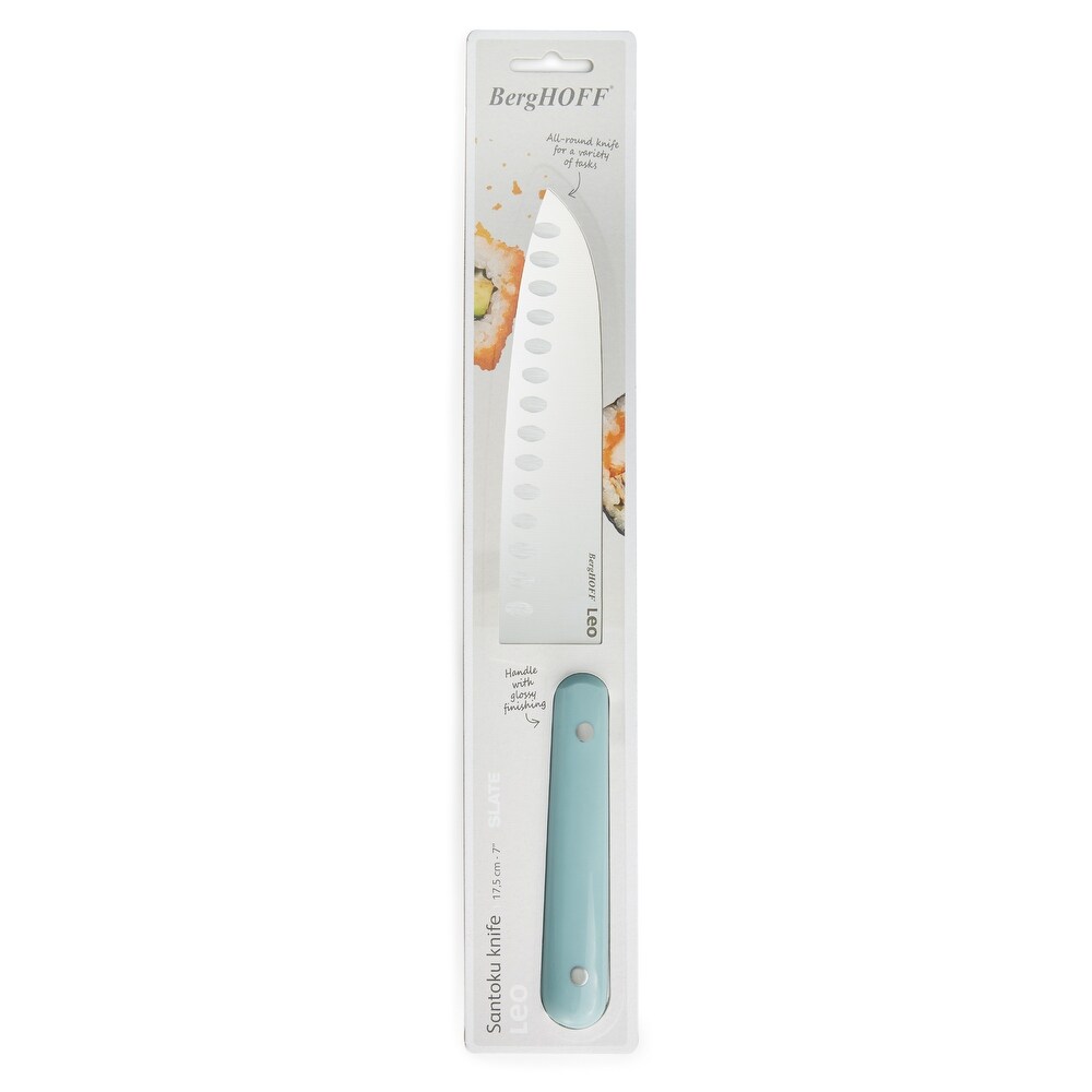 BergHOFF Slate Stainless Steel Santoku Knife 7\
