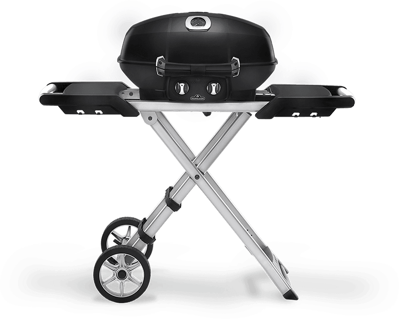 Napoleon Bbq PRO285XBK Travelq Pro285X With Scissor Cart , Black , Propane