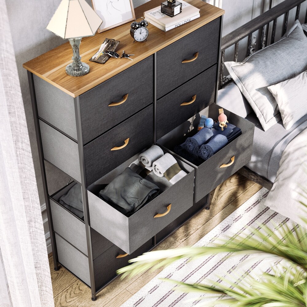 Moasis 10 drawer Bedroom Dresser Storage Tower