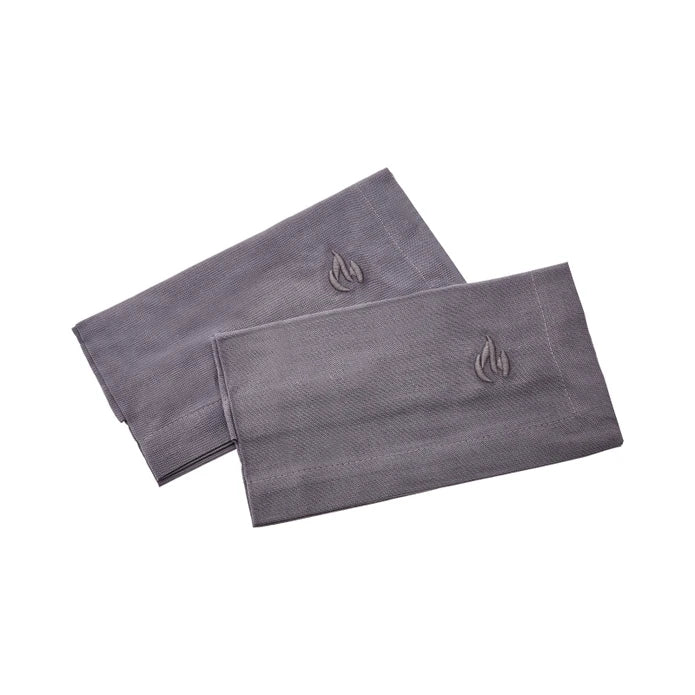 Karaca Home 4 Element Anthracite 2 Piece Napkin 200.18.01.0935