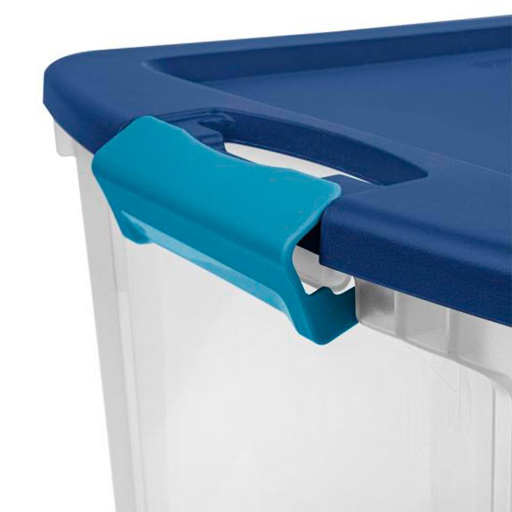 Sterilite 26 Gal. Latch and Carry Storage Tote Box Container (8-Pack) 8 x 14489604