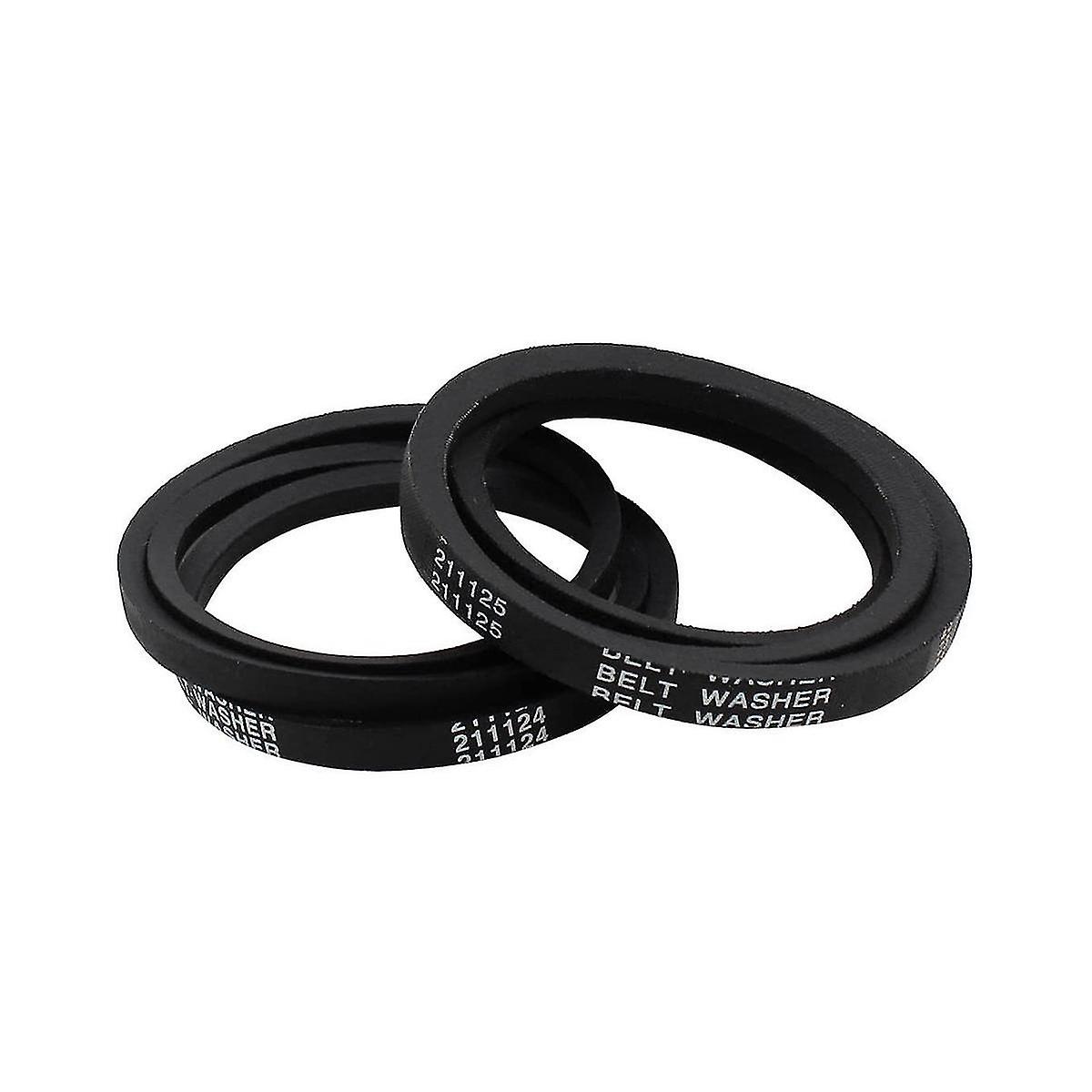 211124 and 211125 Washer Belt Set - Easy To Install - Compatible With Replaces 12112425 12112425vp 21