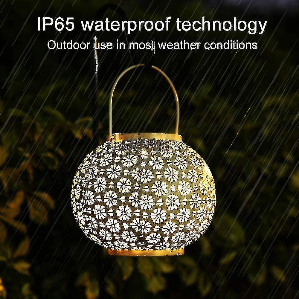 Solar Lantern Light， Garden Lantern Solar Powered Waterproof Ip65， Led Lights