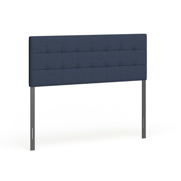 Porch and Den Tularosa Navy Upholstered Headboard - - 20340146