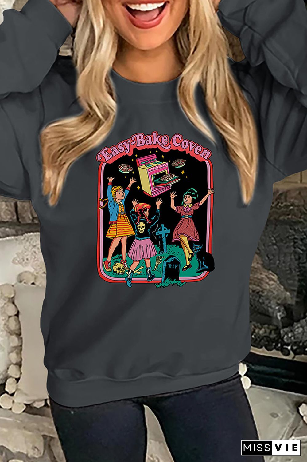 Easy Bake Coven Halloween Long Sleeve Sweatshirts