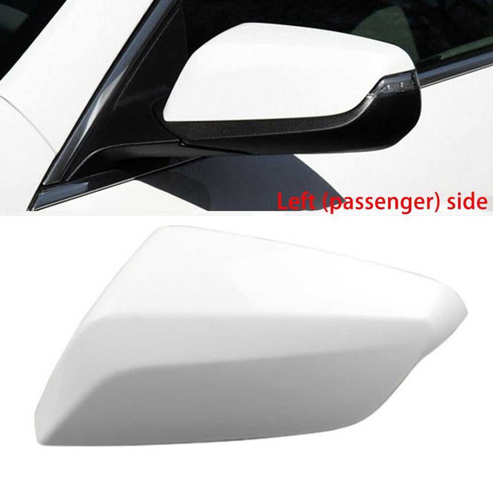 For Chevrolet Malibu 2016-2021 White Main Driver Mirror Left Side Mirror Cover