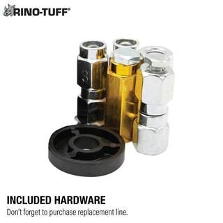 Rino-Tuff Universal Fit Pivotrim Autowinder Replacement Bump Feed Head for Gas and Select Cordless String Grass TrimmerLawn Edger 17094