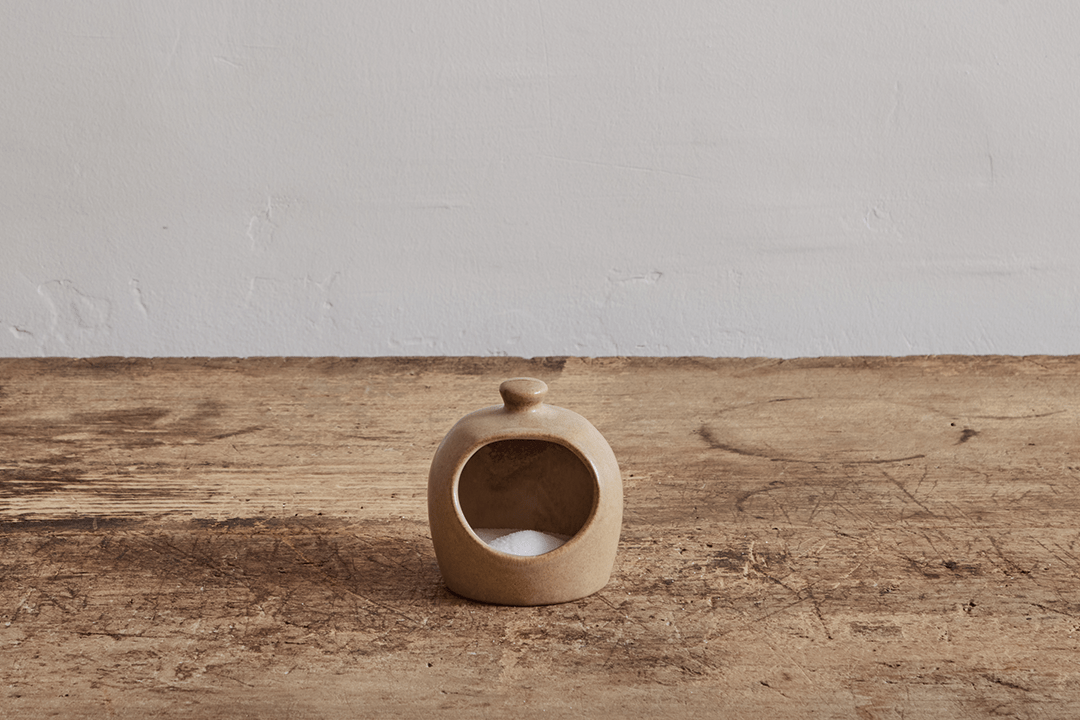 Nickey Kehoe Salt Cellar in Flax