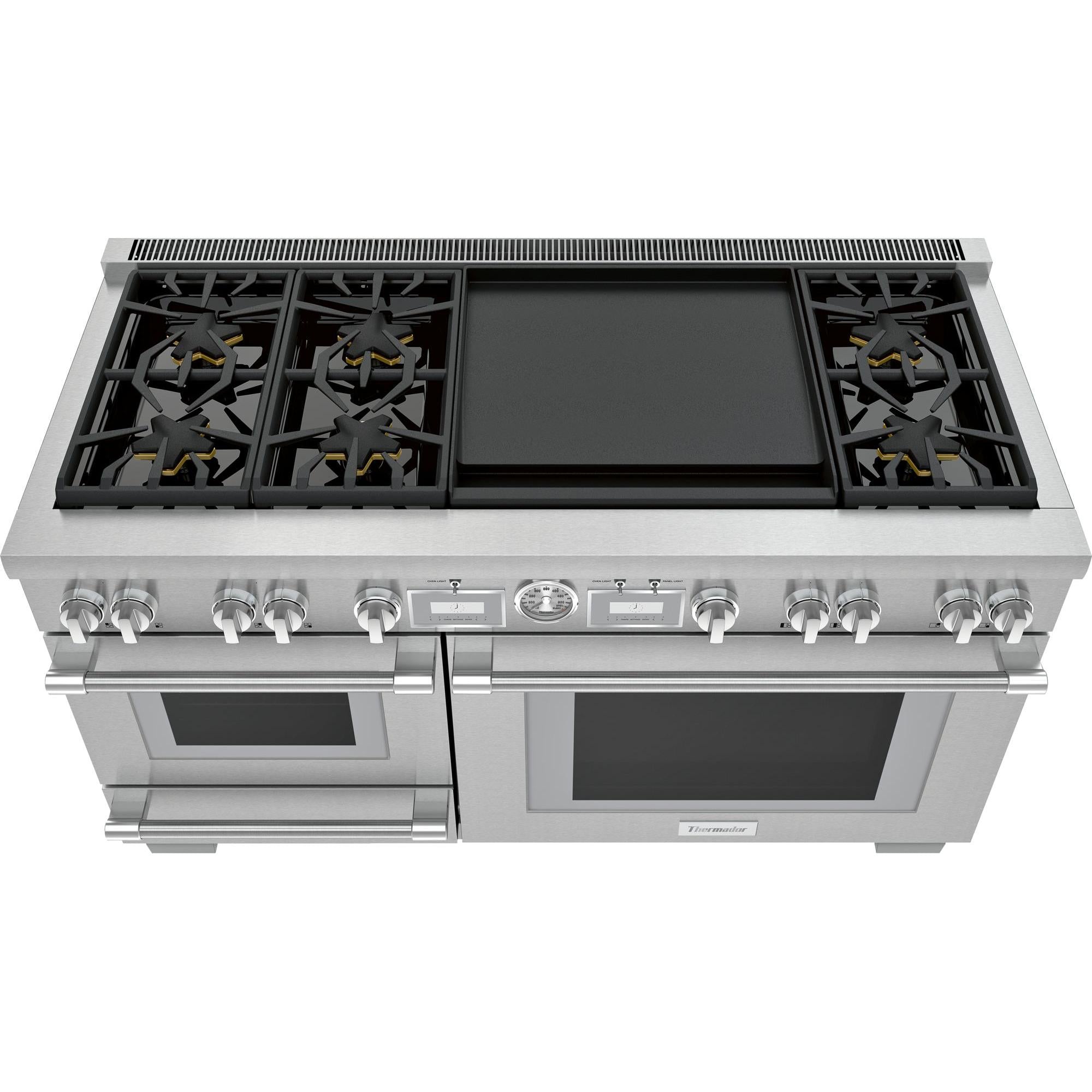 Thermador 60-inch Freestanding Dual-Fuel Range with ExtraLow® Burners PRD606WESG