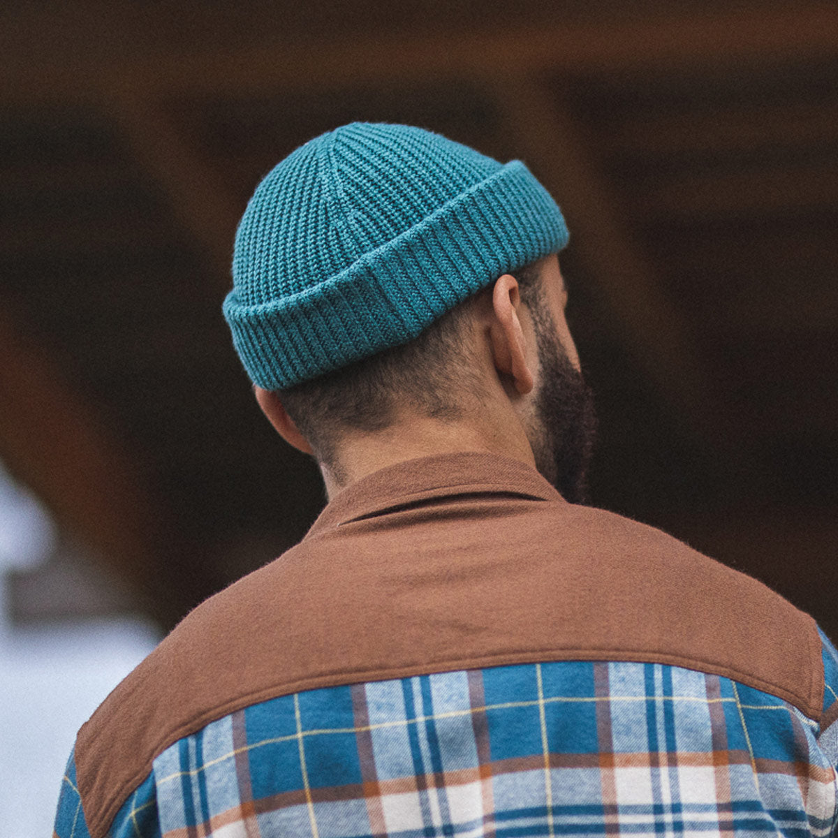 Compass Beanie - Ocean Green