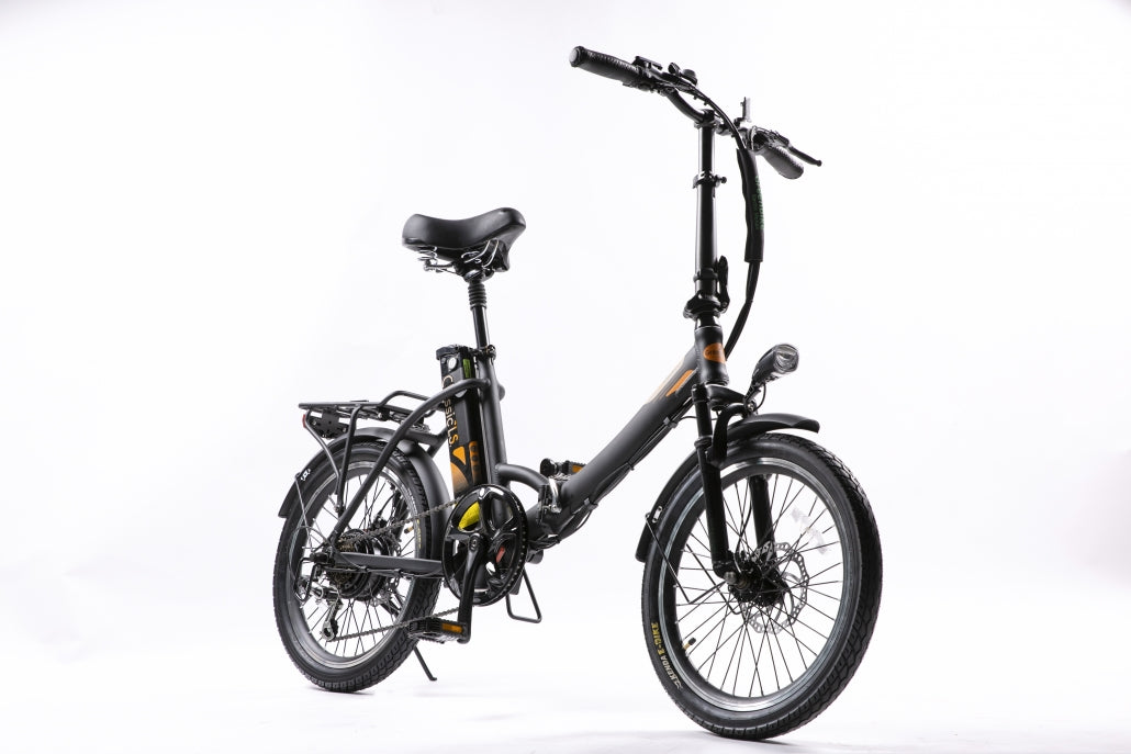 Green Bike Electric Classic LS Step Thru 36V Folding Ebike