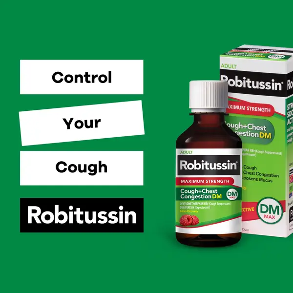 Robitussin Maximum Strength Cough+Congestion DM