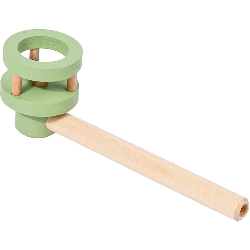 Wooden Floating Blow Pipe Toy Kids Ball Balanced Blowing Plaything Floating Balls Pipe