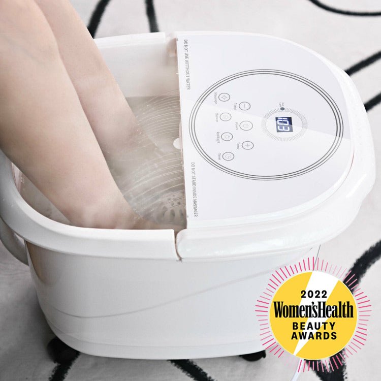 Best 2023 Electric Shiatsu Foot Spa Bath Massager With 3-Angle Shower