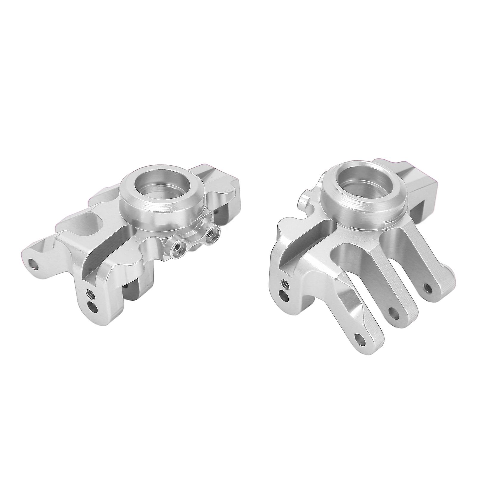 Metal Steering Knuckle For Axial Rbx10 Ryft 1/10 Rc Car Durable Rc Crawler Car Upgrade Partssilver