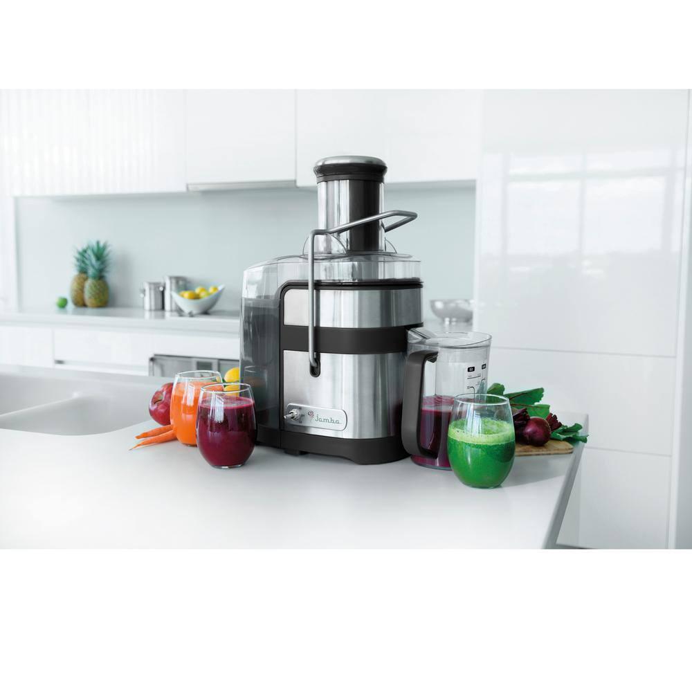 HAMILTON BEACH PROFESSIONAL 1100 W 16 oz Black Centrifugal Juicer Extractor with Super Chute