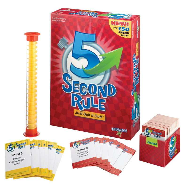 5 SECOND RULE CARD GAME