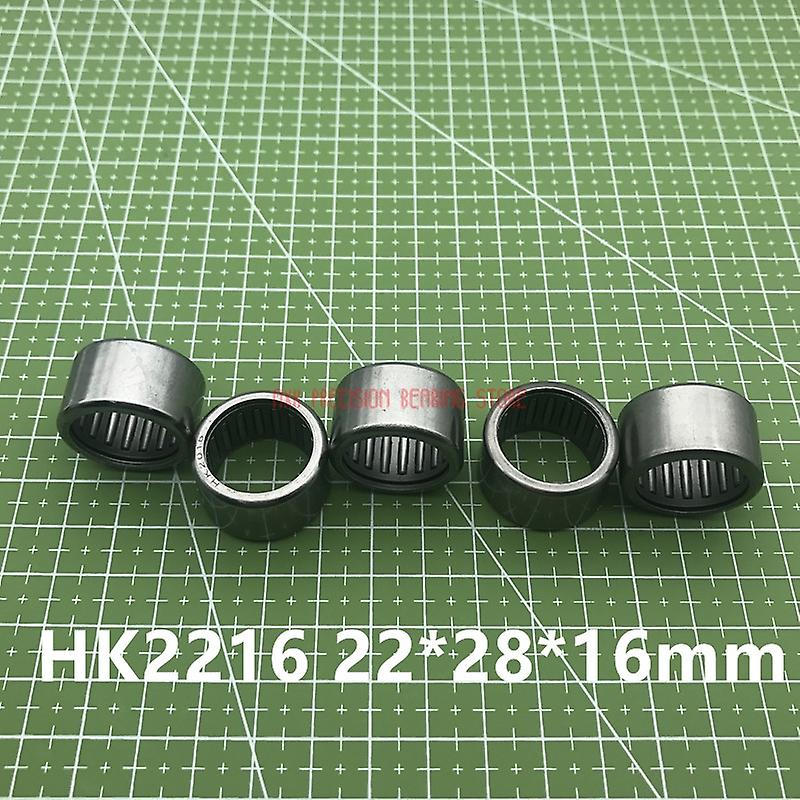 10pcs Hk222816 Hk2216 22*28*16mm 57941/22 Drawn Cup Type Needle Roller Bearing 22 X 28 16mm Free Shipping High Quality