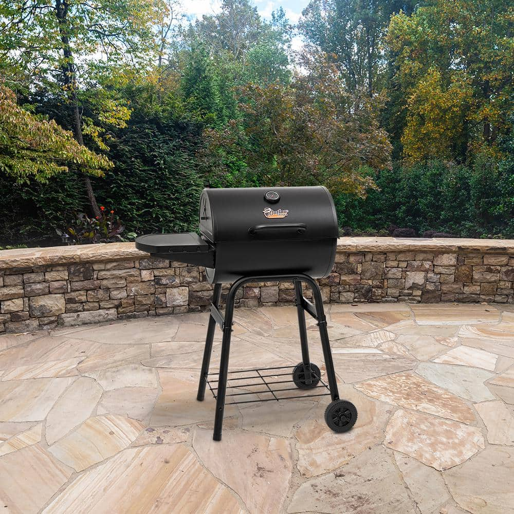 Outlaw Grills by Char-Griller Maverick Charcoal Grill in Black 1016