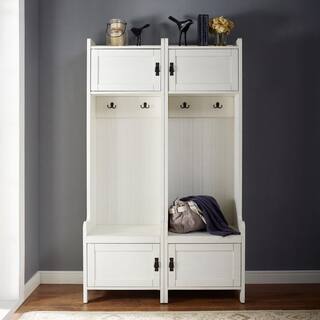 CROSLEY FURNITURE 2-Piece Fremont White Entryway Set KF60004WH