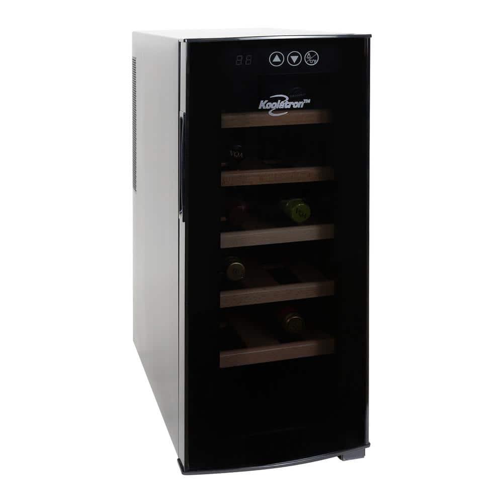 Koolatron 12 Bottle Wine Cooler Deluxe Freestanding Wine Fridge