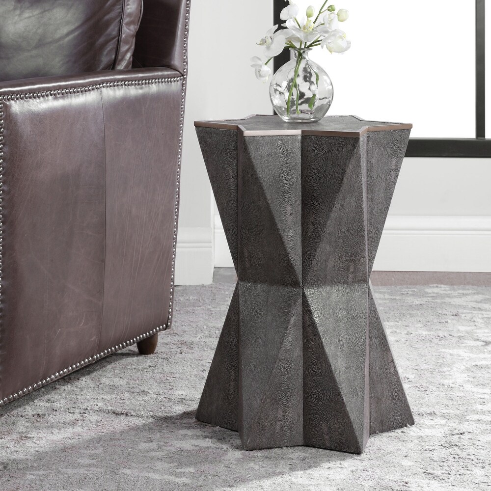 Uttermost Capella Grey Accent Table