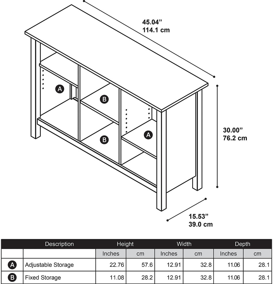 Broadview 6 Cube Storage Bookcase  Espresso Oak   Transitional   Bookcases   by Bush Industries  Houzz