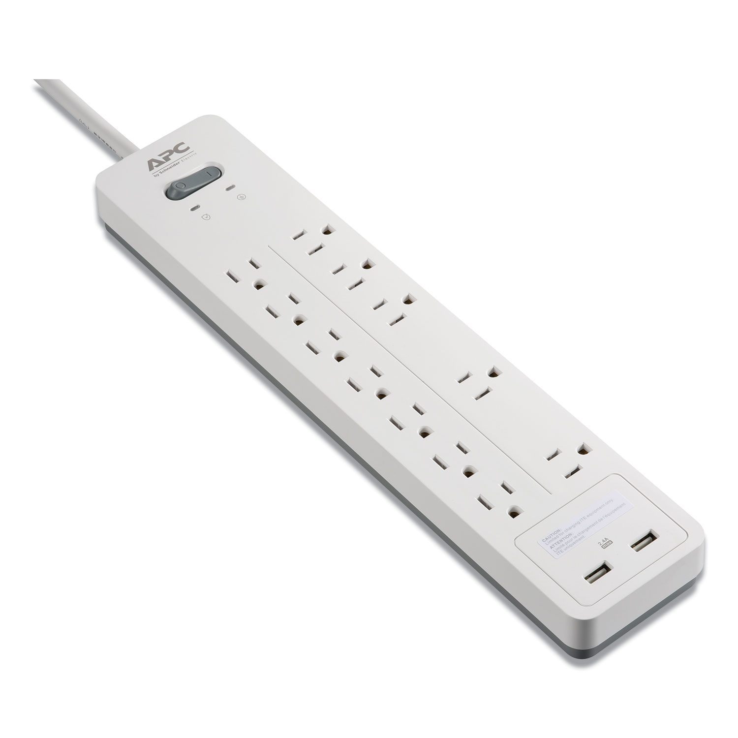 Home Office SurgeArrest Power Surge Protector by APCandreg; SEUPH12U2W