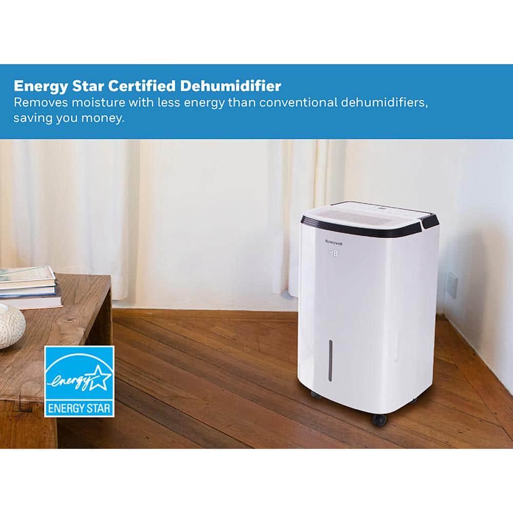 Honeywell Energy Star 30Pint Dehumidifier with Washable Filter