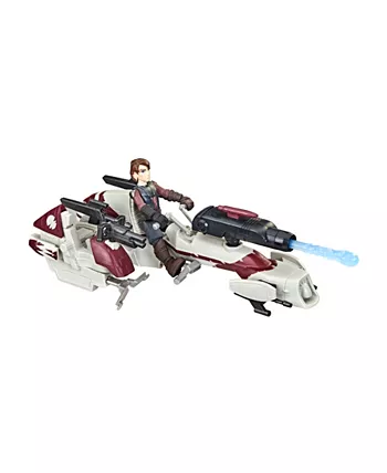 Star Wars Mission Fleet Anakin Skywalker Barc Speeder Strike Toy