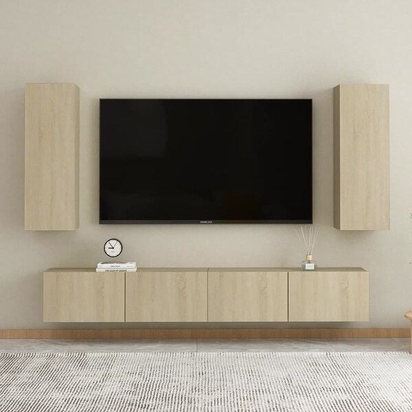 TV Cabinet Sonoma Oak 12