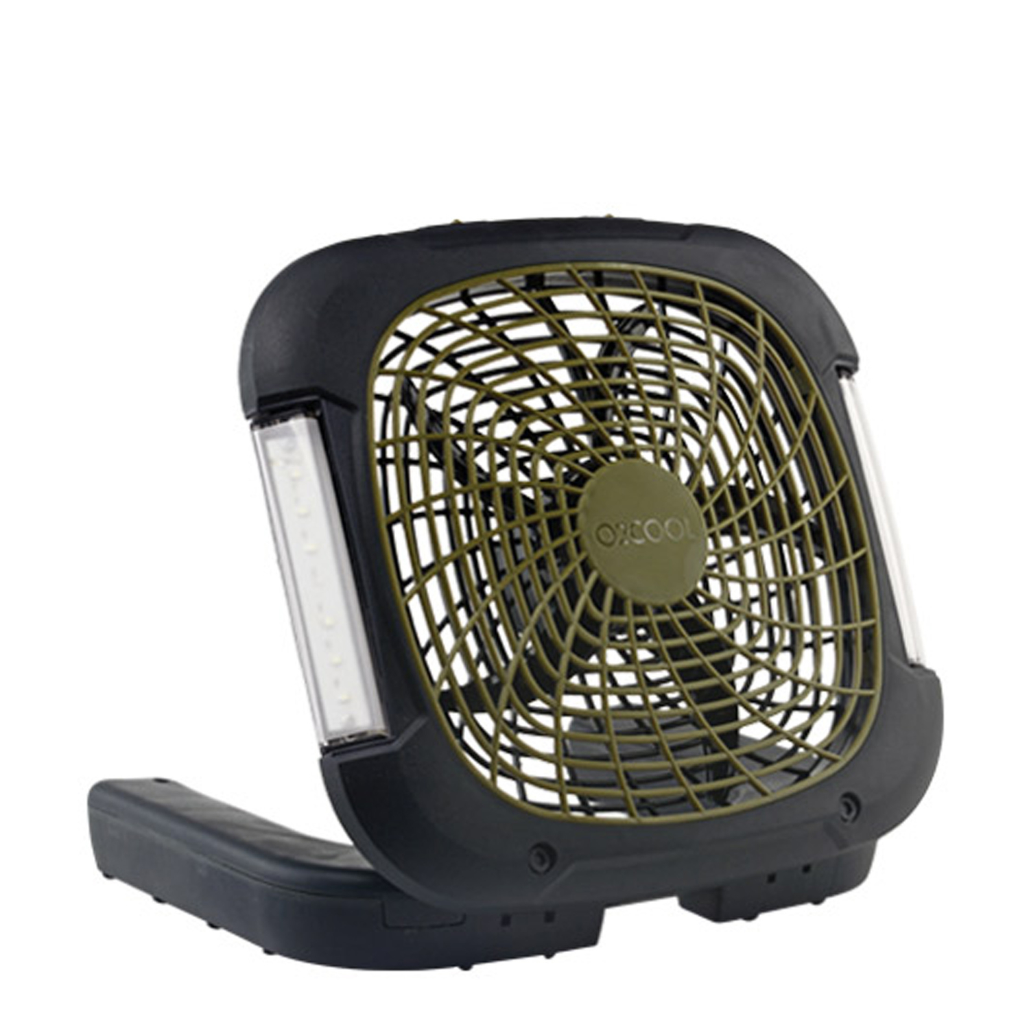 O2Cool 12.01 in. H X 10 in. D 2 speed Portable Camping Fan With Lights