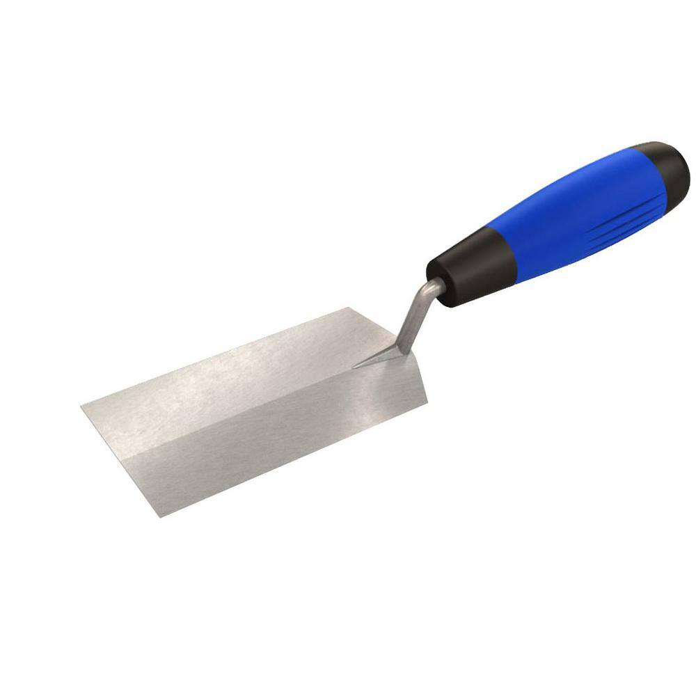 Bon Tool 5 in. x 1-12 in. Stainless Steel Margin Trowel - Comfort Grip Handle 70-159