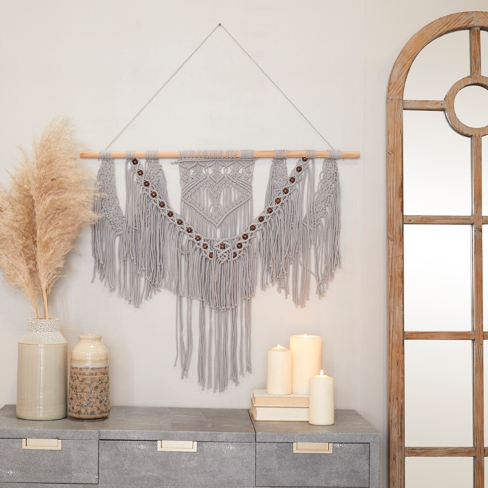 Cotton Bohemian Macrame Fringe Wall Decor Wall Hanging Collection