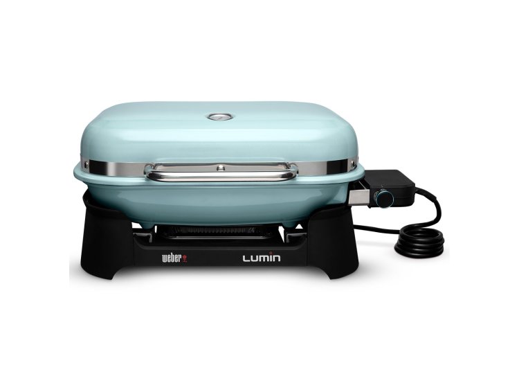 Weber Lumin Ice Blue Electric Grill