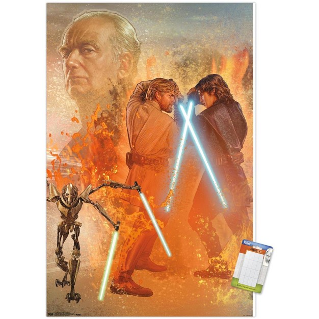 Trends International Star Wars Revenge Of The Sith Celebration Mural Unframed Wall Poster Prints