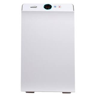 Brentwood 4-Stage Filtration HEPA Air Purifier with 3-Speed Fan and Air Quality Sensor in White 985117033M