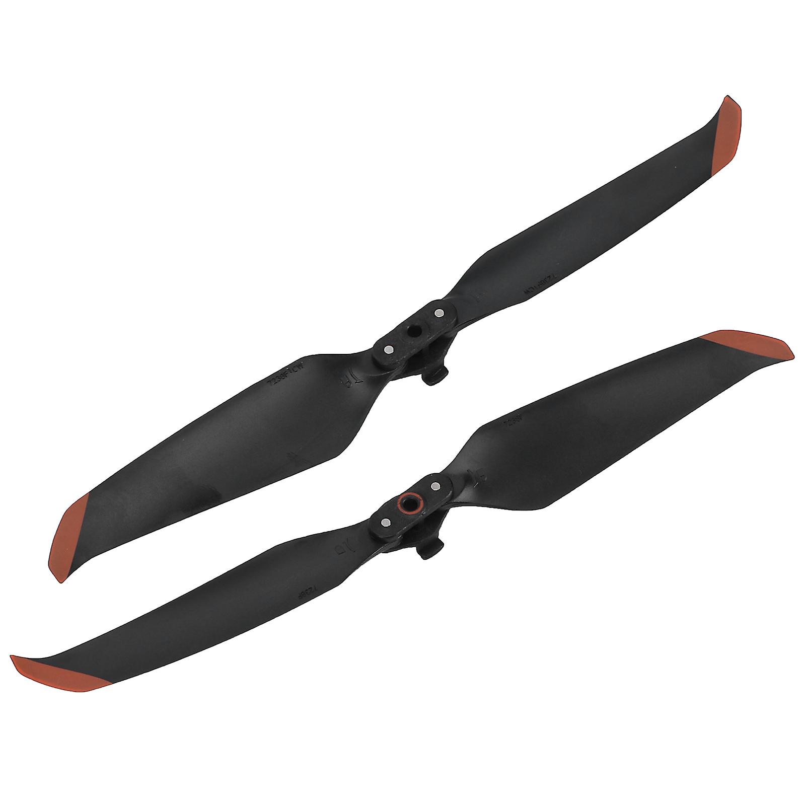 1 Pair 7238f Low Noise Propellers Quick Release Blades For Dji Mavic Air 2/air 2s Drone