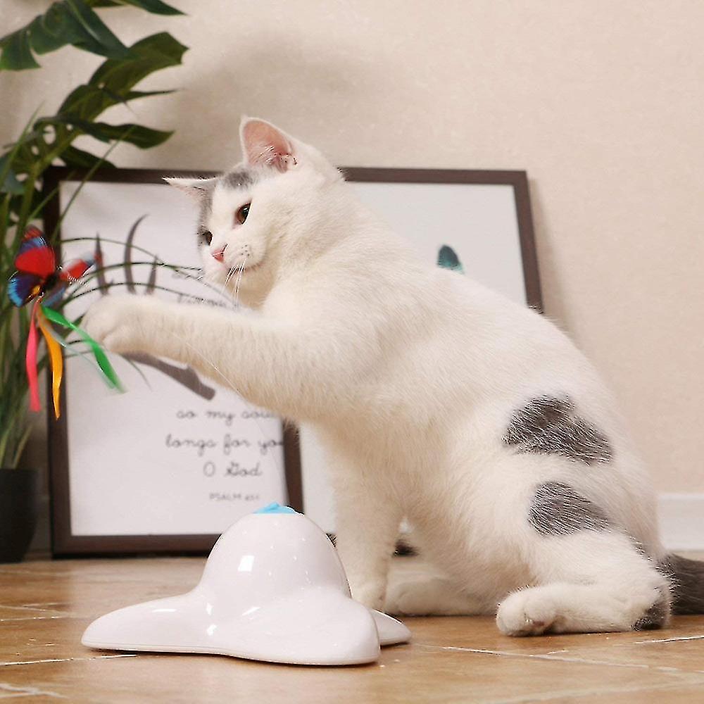 Electric Rotating Butterfly Cat Toys