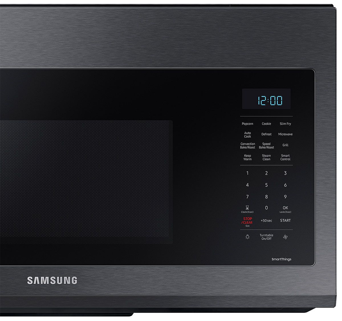  1.7 Cu. Ft. Fingerprint Resistant Black Stainless Steel Over-The-Range Convection Microwave