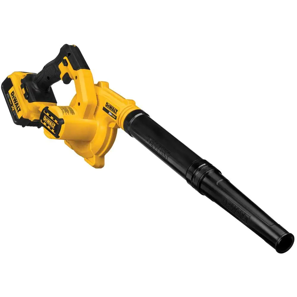 Dewalt 20-Volt MAX Cordless Compact Jobsite Blower 135 MPH 100 CFM With (1) 20-Volt 4.0Ah Battery and Charger