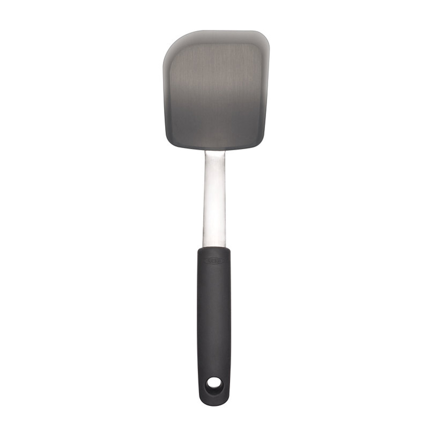 OXO Good Grips Silver/Black Silicone/Stainless Steel Cookie Spatula