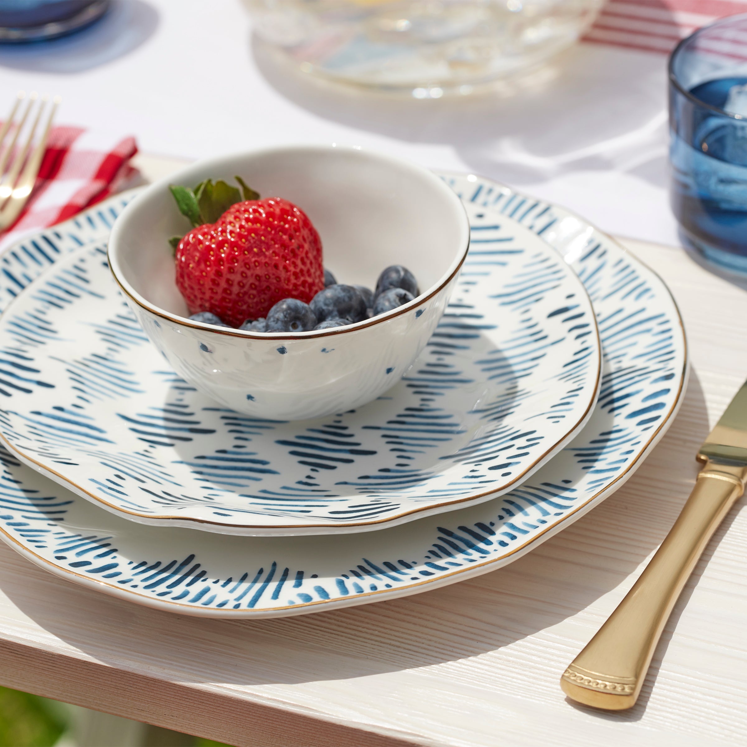 Blue Bay 4-piece Dessert Bowl Set